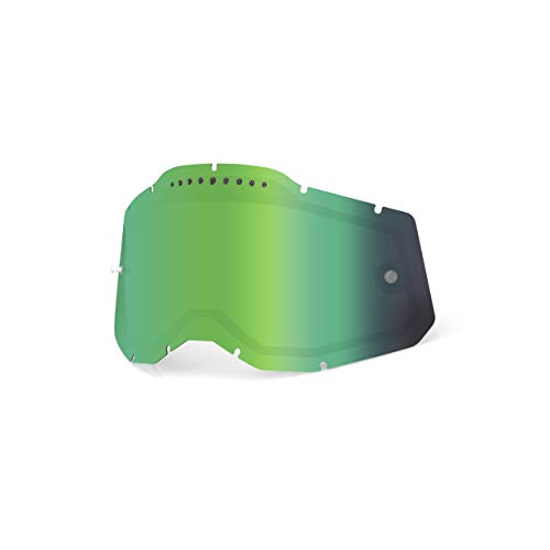 Verres de rechange 100% Racecraft Accuri Strata vert de lunettes pour adultes