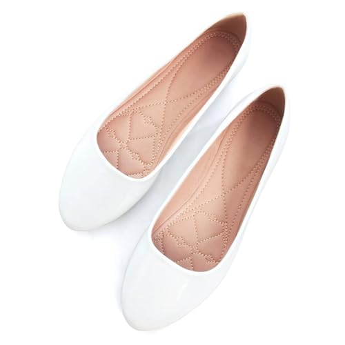 Image of SAILING LU Casual Shoes for Women Dressy Ballet Flats | Comfort Fit, Work Shoes,Casual for Women, Slip-Ons Loafers