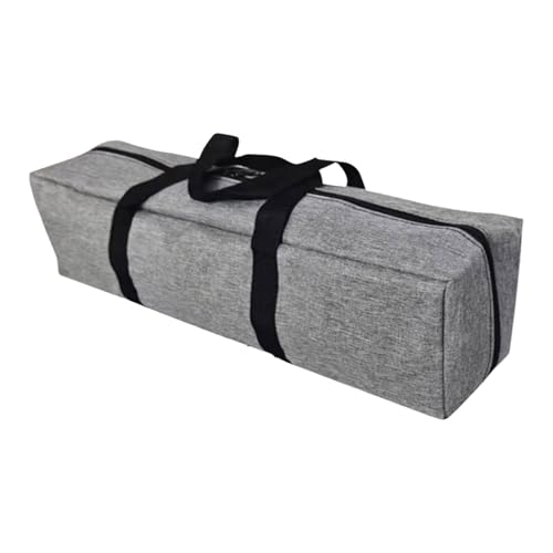 Yiju Camping Equipment Storage Bag with Zipper Waterproof Thickened Tent Pole Bag Handbag for Sleeping Mat Canopy Pole Travelling, 70x20x20 cm