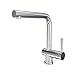 Lulani Nassau Stainless Steel Pull-Out Kitchen Faucet (2 Function Spray Head) - Brushed Stainless
