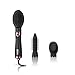 Cortex Professional Beyond Styler - 3-in-1 Hot Air Styler Brush - Hair Dryer, Volumizer, Smoothing Brush - Ionic Technology, Removable Heads - for All Hair Types (Black/Rose)