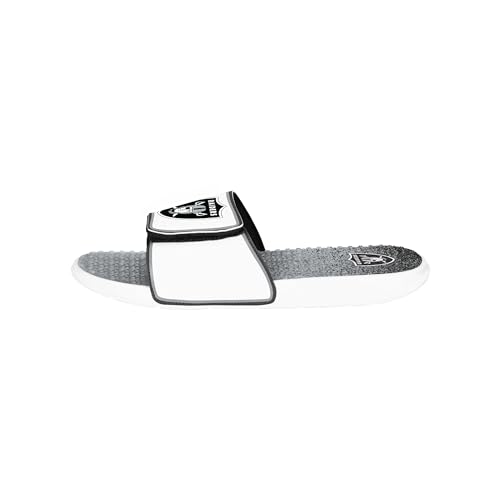 Image of FOCO mens Nfl Primary Team Logo Gradient Gel Slide Sandals