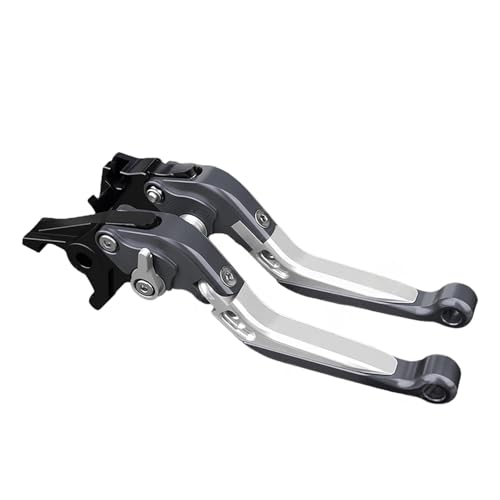 Levier d'embrayage et de frein moto en aluminium pliable pour QBIX 125