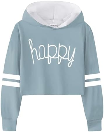 Sweat à Capuche Fille 2024 – Style Streetwear Harajuku – Manches Longues, Zip – Taille 5-12 Ans – Décontracté Et Tendance