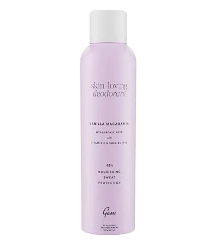 Skin Loving Deodorant Vanilla & Macadamia 207ml – Alcohol-Free, Paraben-Free