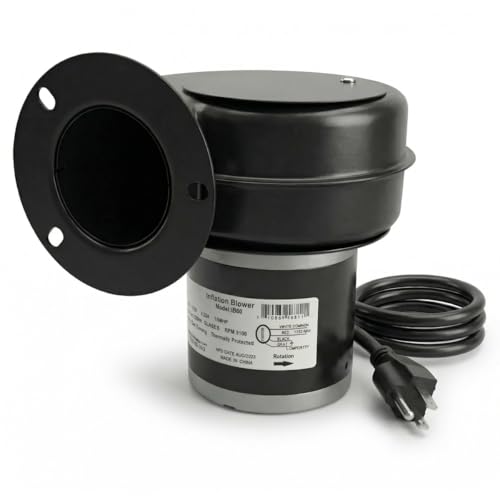 Image of IB60 Inflation Blower - 60 CFM, 115v, w /AC Cord | Exact Fit Replacement for Greenhouse IB60 | Sharptek Supply OEM