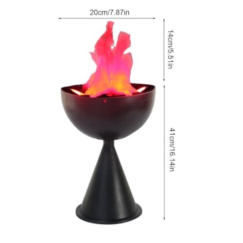 Lampe de décoration de fête vacillante artificielle sans risque de feu - 6