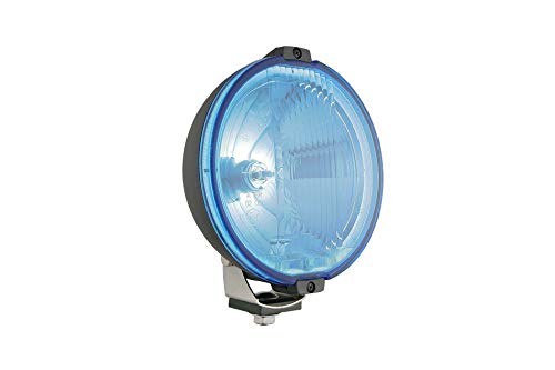 Luce di posizione blu rotonda, faro supplementare con anello LED da 12 V, diametro 183 mm