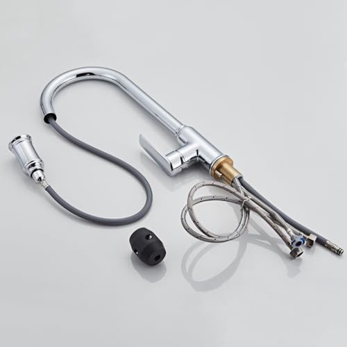 Robinet de cuisine moderne pour évier de cuisine avec douchette extractible