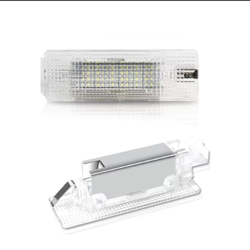 Kit de luces de matrícula para Golf MK6 plafón iluminación trasera coche años 2009 a 2012 3