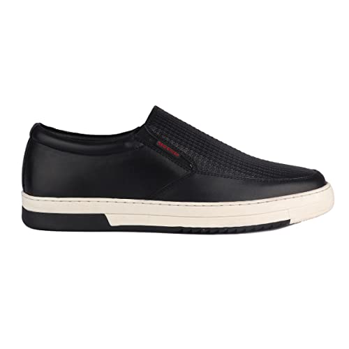 Image of Red Chief Derby Lace Up | Men's Formal Shoes for Office | Black | PU Sole | RC3847