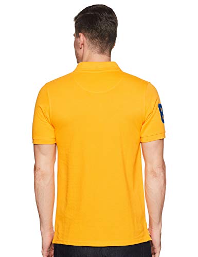 Image of Deniklo Men Cotton Rich Regular Fit Solid Polo T-Shirt | Men's Best T Shirt |Half Sleeves Casual T-Shirt |Classic Plain T-Shirt | Collar T Shirt|Polo T-Shirt for Men (Available in Plus Size)