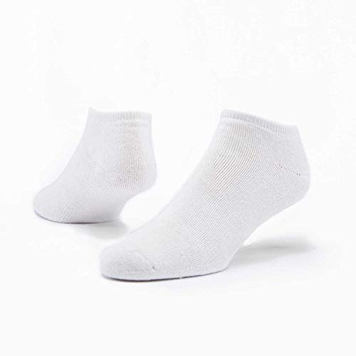 Maggie's Organics Athletic Crew Socks, White (Pack of 3) Size 9 - 112