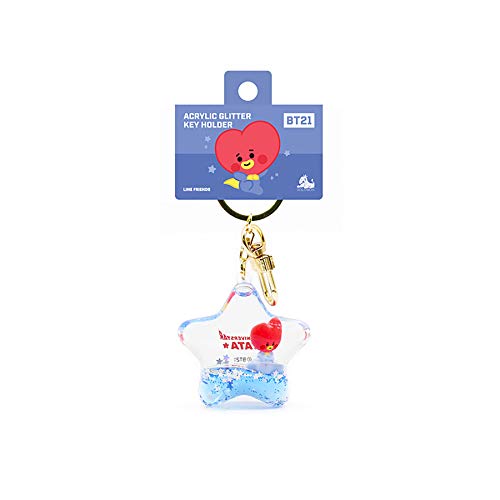 ソロモン商事 BT21 アクリルグリッターキーホルダー