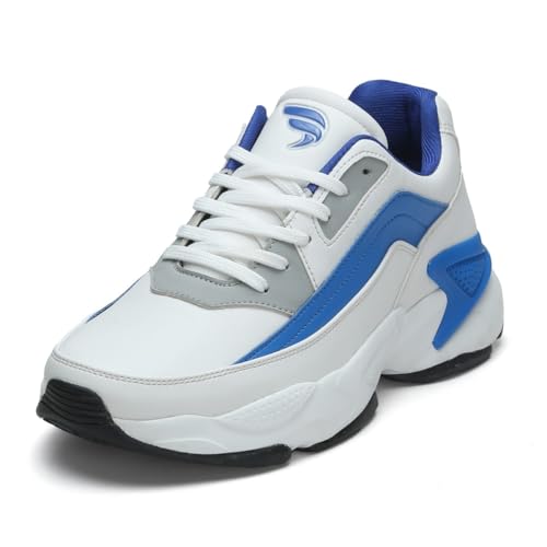 Image of FIELD CARE Fusion Casual Athletic Chunky Stylish Outsole Comfort Lace-Up Sneakers.