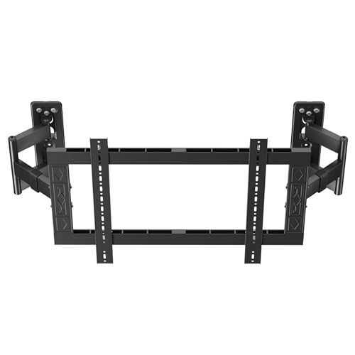 The 5 Ways to Mount TV on Wall Without Drilling (2023) XinleTech Heavy Duty Corner TV Wall Mount Bracket–Full Motion for 70-100 Inch Flat Curved Screen...