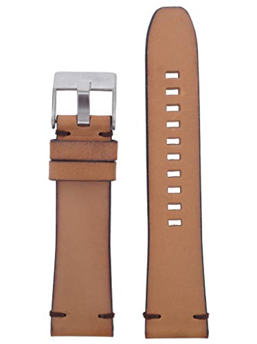 Diesel LB-DZ1847 - Correa de Repuesto para Reloj de Pulsera, de Piel, 24 mm, Color marrón