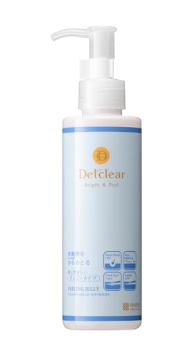 DETクリア (ディーイーティークリア) 【Amazon.co.jp限定】 DETクリア ブライト&ピール ピーリングジェリー <無香料> 180mL 日本製 (角質/毛穴ケア)