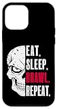 Eat Sleep Brawl Repeat Stars Gaming Gifts