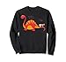 Dino Diplodocus Dinosaure T-Rex Drôle Caveman Boy Dad Party Sweatshirt