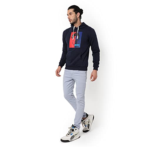 Image of CAHOOT Men's Printed Sweatshirt Regular Fit for Casual Wear | Full Sleeve | Cotton | Stylish Sweatshirt Crafted with Comfort Fit and High Performance for Everyday We