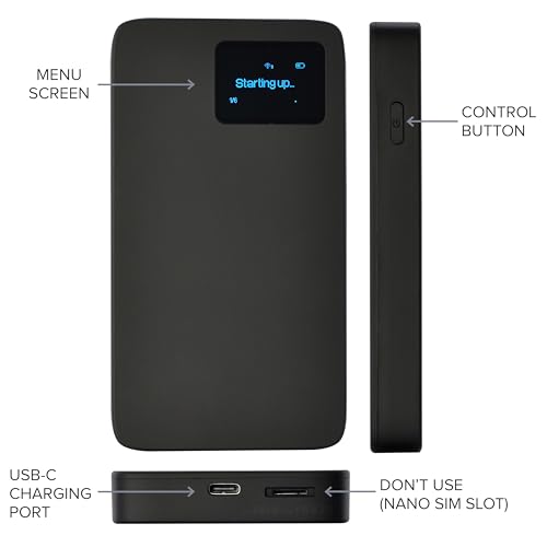 Solid Signal M11 4G LTE Wi-Fi Hotspot | Unlimited Data | No Contracts | 14 Day Trial | North American Coverage | Multi-Carrier | Travel Internet for RV, Camping, and More | U.S. Company and Support - Image 6