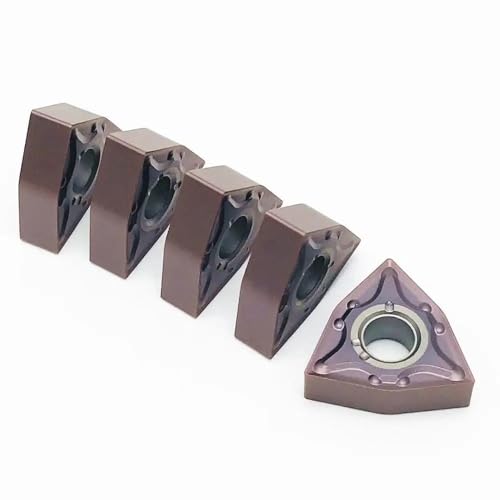 10 piezas Herramienta de torneado externa WNMG080404 miniatura 1
