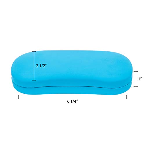 Image of Noble Hard Shell Glasses Case - Protective Eyeglass Case for Glasses with Microfiber Cleaning Cloth and Pouch