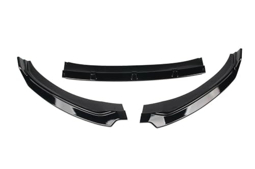 Diffuseur de pare-chocs avant Hyundai Elantra 2016-2019 noir brillant