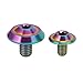 AUTOVIC 2Pcs Coolant Bleeder Screw with O-Rings Titanium Alloy for Alfa Romeo Giulia Stelvio 2.2 JDTm