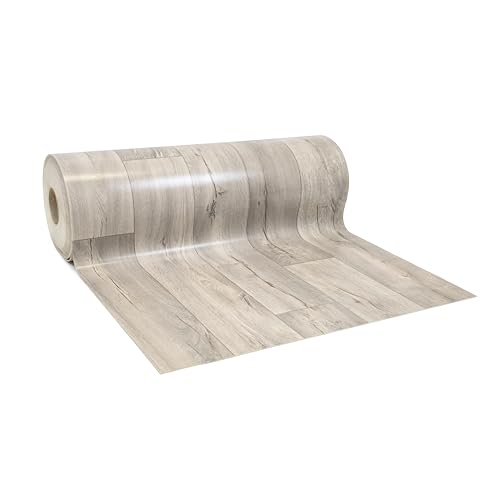 GIURI TESSUTI - Pavimento in PVC - Rivestimento per superfici in Vinile Impermeabile con texture Antiscivolo e supporto in Schiuma ad Alta Resilienza (AL METRO, NEBRIX SAND)