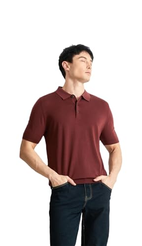 Bollrllr 2024 Winter Men's Short Sleeve Knitted Sweater Warm Soft Sweater Fashionable Pullover Sweater