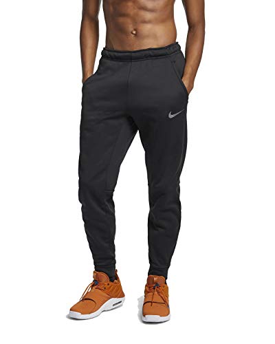 Nike men's therma tapered running pants (x-large, black)