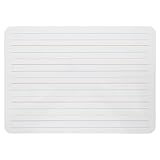 Fonctionnalité double face : avec une face et l'autre vierge, ce tableau blanc offre une flexibilité pour diverses activités, de l'écriture au dessin