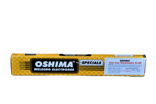 OSHIMA WELDING ELECTRODES Cast Iron Machinable (CIM) (3.15 mm dia, 350mm Length, 1kg/pack) (B09PLFK2RD) Amazon Price History, Amazon Price Tracker