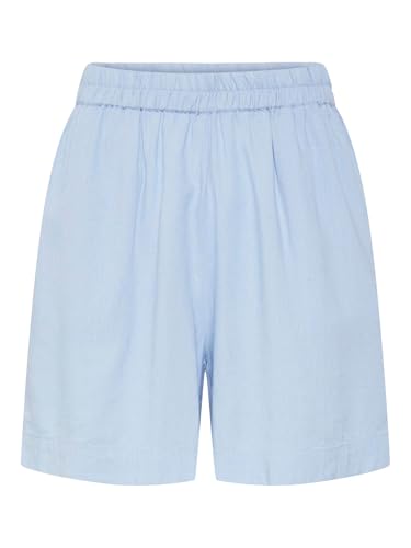 Short Pieces Pcpia MW denim léger bleu ciel femme taille XL