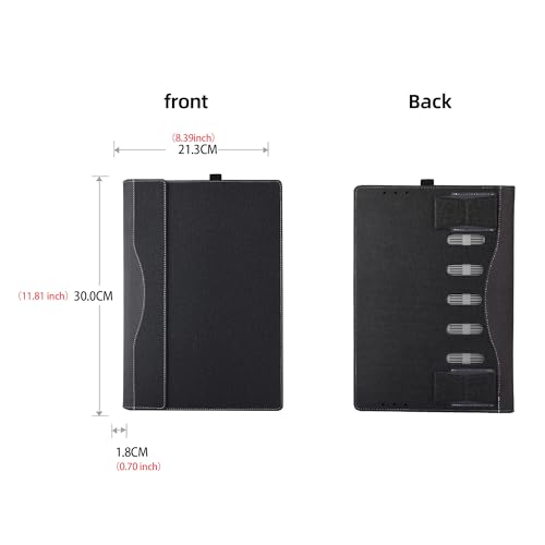 Funda para Laptop Lenovo ThinkPad X13 Gen 6 PU Cuero Gris Oscuro miniatura 5
