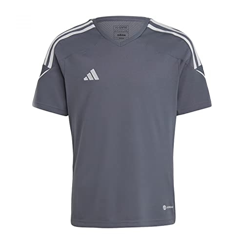 Adidas Boys Jersey (Short Sleeve) Tiro 23 League Jersey, Team Onix/White, IC7484, 152 – Ansicht 1