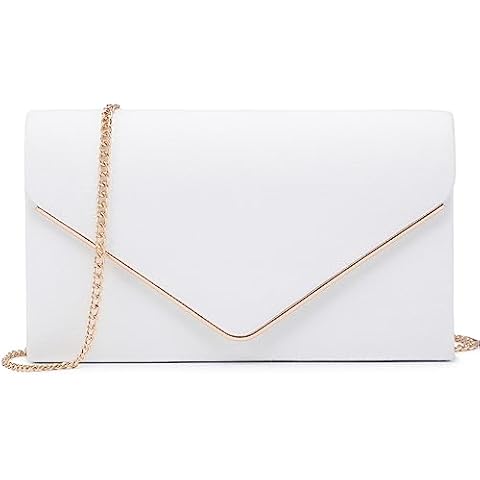 Dasein Faux Suede Evening Clutch Bag Cover