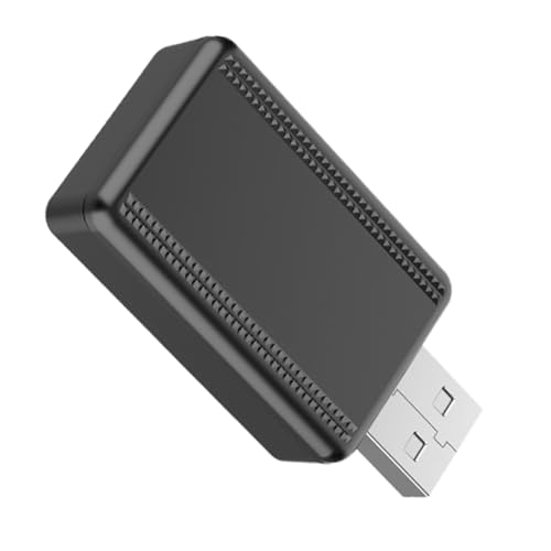 Adaptador de cable a inalámbrico genérico para coche, 2 en 1, adaptador de coche, convertidor compacto sin retraso de conexión directa para salpicadero de camping-Car
