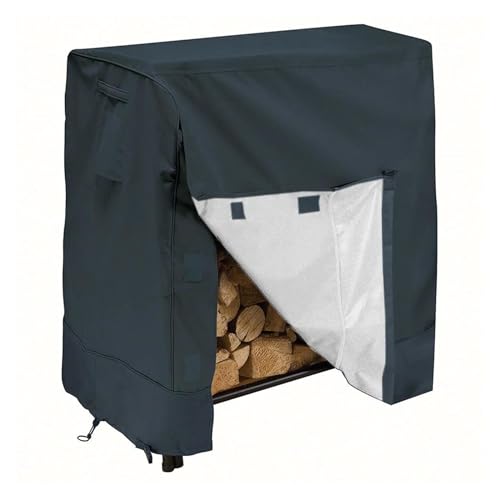 Housse pour meubles de terrasse robuste bâche de protection premium pour support à bûches - 3