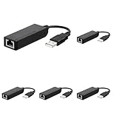 D-Link DUB-E100 USB 2.0 Fast Ethernet Adapter (10/100 Mbit/s, verbindet USB 2.0 mit Gigabit Ethernet (RJ45), Übertragungsgeschwindigkeit von 480 Mbit/s, einfache Plug & Play-Installation, WOL)