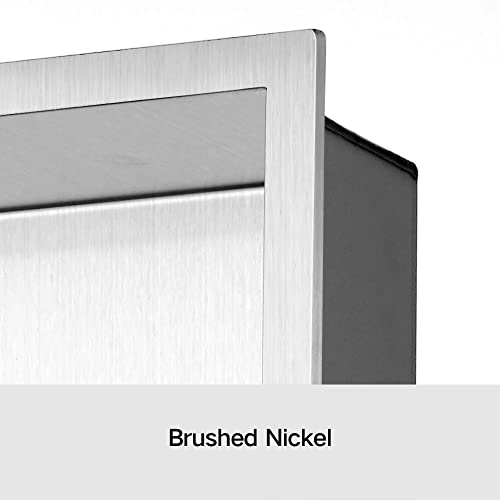 Shower Niche, 12"x12" No Tile Needed, The Insert Storage Rectangle Single Shower Shelf is Easy to Install, Stainless Steel, Brushed Nickel - Image 6