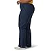 Chic Classic Collection Women's Plus Size Cotton Pull-On Pant with Elastic Waist, Original Stonewash Denim, 22 Plus Petite