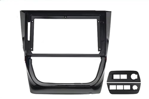 Cadre autoradio Android 9 pouces pour VW Golf 5 habillage console tableau de bord