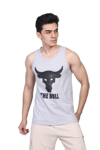 prince Men's Recycled cotton Printed Round Neck Stylish Multipurpose Gym Vest-picture-56
