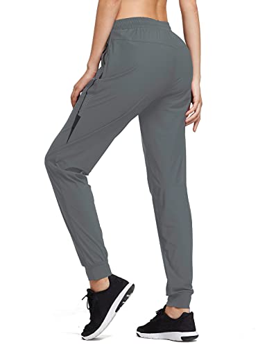 Baleaf Women's Lightweight Quick Dry Joggers for Running Hiking Travel