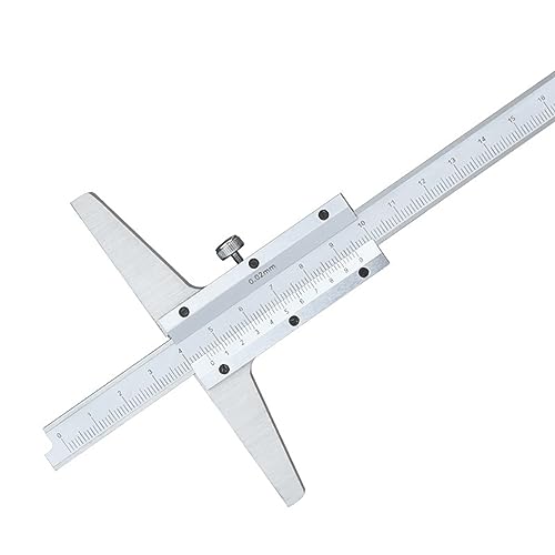 Calibrador Vernier para Profundidad 0-500mm Acero Inoxidable miniatura 2