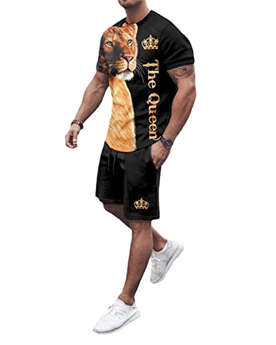 Survêtement 2 pièces pour homme ensemble de sport respirant taille XL
