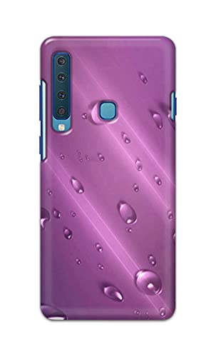 Image of PRINTFIDAA Water Bubbles in Lilac Background Printed Designer Hard Back Case Cover for Samsung Galaxy A9 (2018) / Samsung A9S, SM-A920F / DS, SM-A9200 -(SF) MVN1005